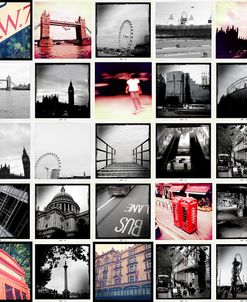 Large Grid of London Scenes