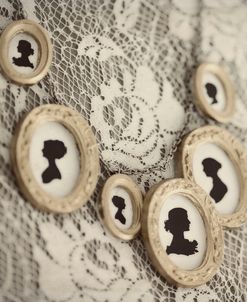 Necklace of Portrait Silhouettes