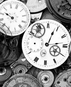 Pieces of Old Watch BW