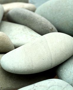 Pale Blue Stones from Beach