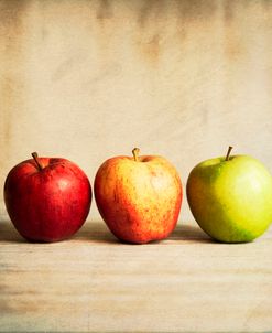 Row Of Antique Fruit