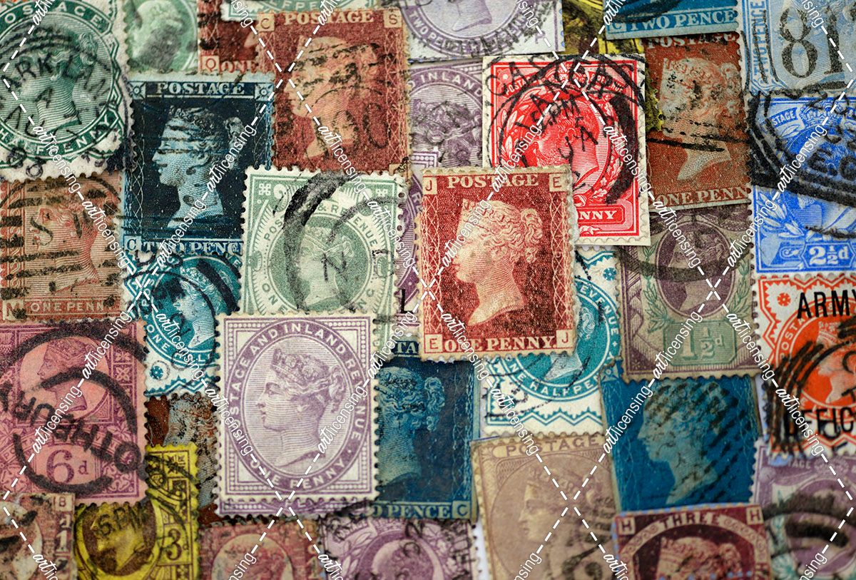 Selection of old British Stamps
