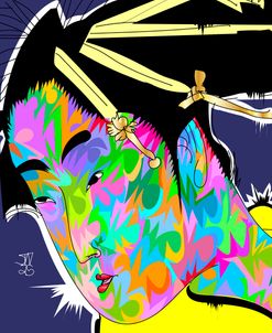 Japanese Print Profile Face