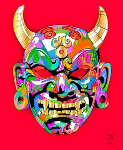 Japanese Devil Mask
