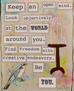 Keep an Open Mind