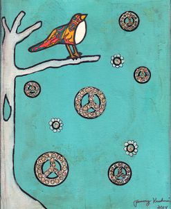 Peace Sign Bird