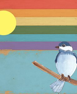 Rainbow And Bird