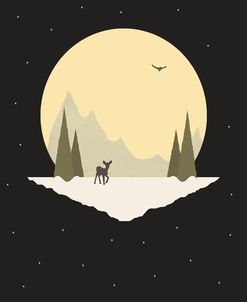 Wintertime Deer
