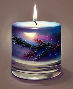 Christmas Candle 6