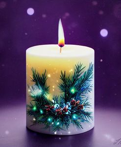 Christmas Candle 3