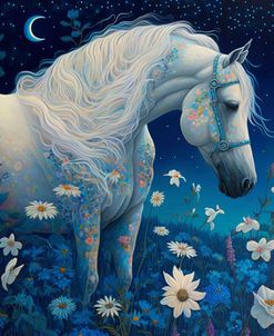 Enchanting White Horse 2