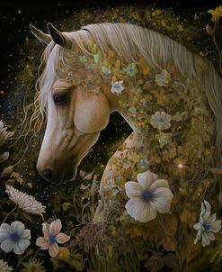 Enchanting White Horse 4