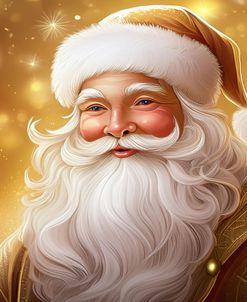 Golden Father Christmas