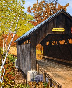 Covered Bridge Waterbury Vt