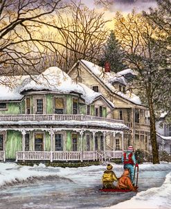 Sledding, Chautauqua, Ny