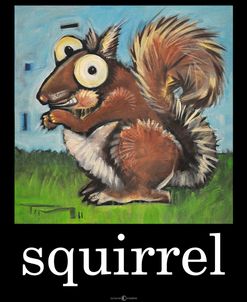 Squirrel Poster