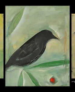 Birds And Berries Triptych