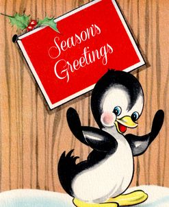 Seasons Greetings Penguin