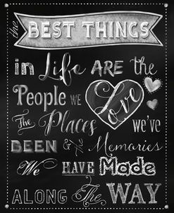 Best Things Chalkboard