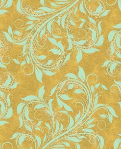 Golden Luna Angel Damask