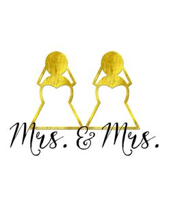 Wedding Couple – Mrs. Mrs.