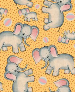 Cute Baby Elephant Pattern