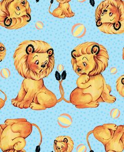 Cute Baby Lion Pattern