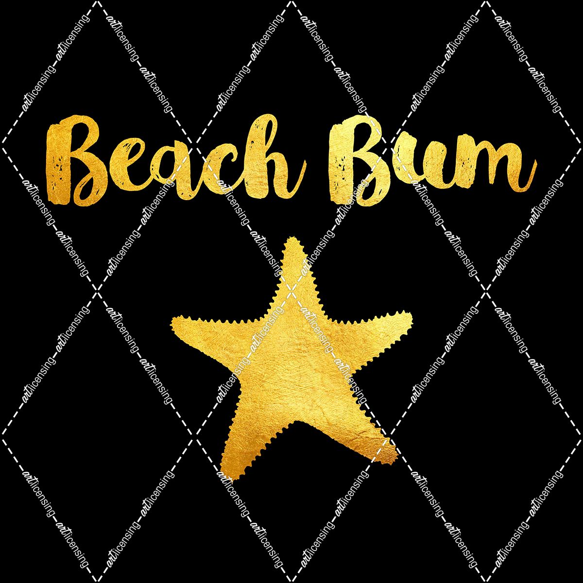 Beach Bum In Black