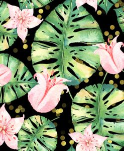 Tropical Monstera Floral Pattern