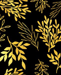 Golden Leaves Pattern