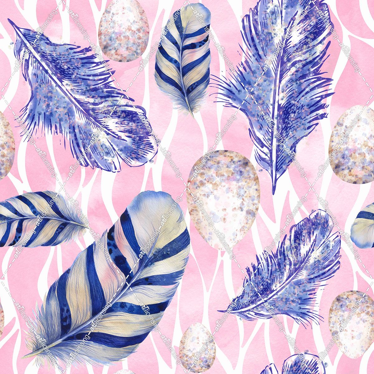 Feather & Egg Pattern I