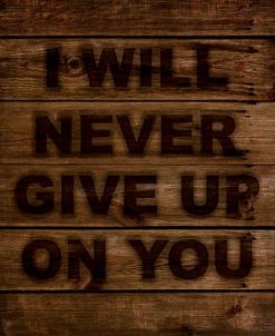 Never Give Up