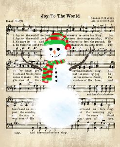 Snowman Conducts Joy To The World