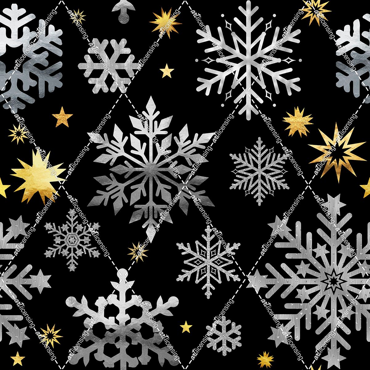 Park Avenue Snowflake Pattern
