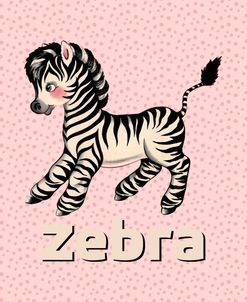 Cute Baby Zebra