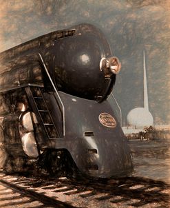 1939 Streamliner NYC Hudson Machine Age