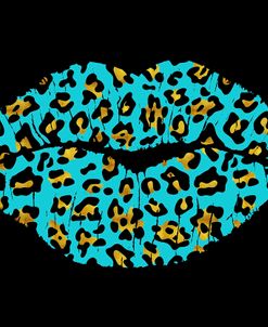 Aqua Leopard Lips