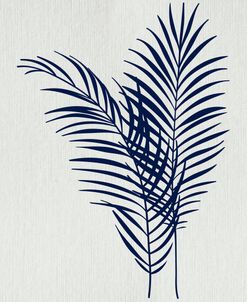 Indigo Palm Leaves Botanical II