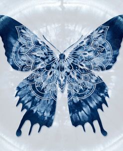 Butterfly Indigo Batik Mandala