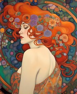 Art Nouveau Beauty I