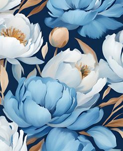 Windswept Peonies