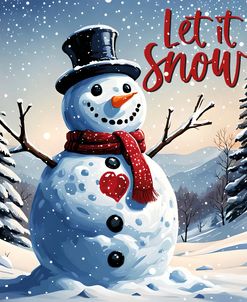 Let It Snow Snowman