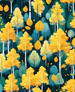 Fall Forest Pattern
