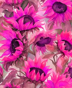 Pink Sunflowers