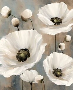 Alabaster Poppies II