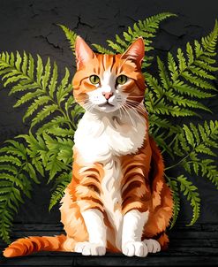 Portrait Of A Tabby Cat