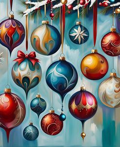 Painterly Ornaments