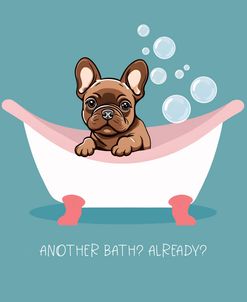 Another Bath Already Anti-Bath Frenchie