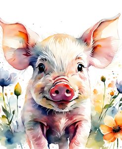 Happy Little Piglet