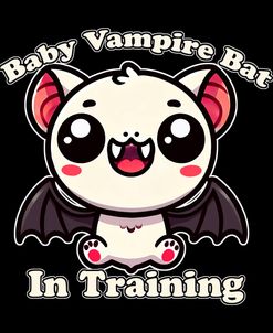 Baby Vampire Bat In Training